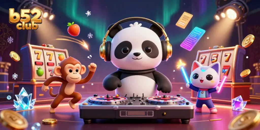 Experience exciting gameplay and big wins at b52 club with vibrant characters and casino games.