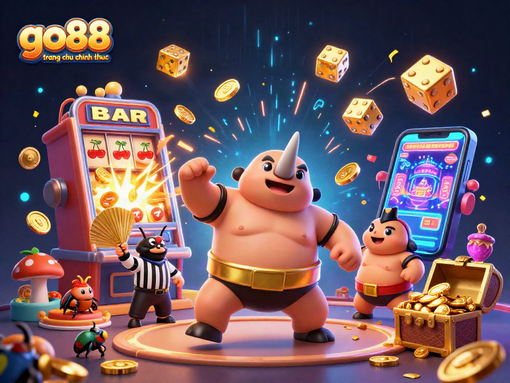 Enjoy the excitement of go88 trang chu chinh thuc with thrilling casino elements from slot games.